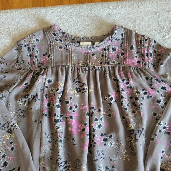Aritzia Wilfred Lourdes Floral Blouse size small - Picture 5 of 13